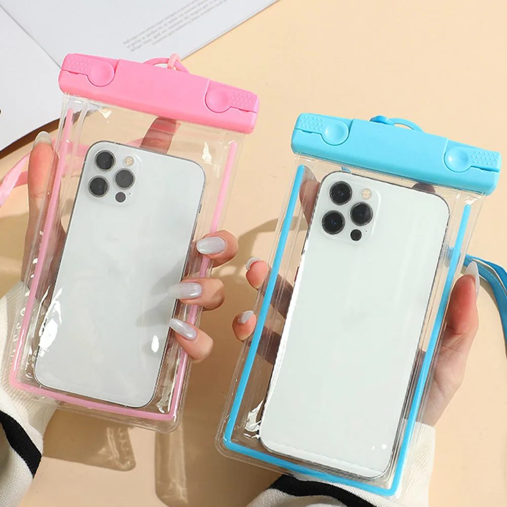 Waterproof Cell Phone Case Blue/waterproof pack water play smartphone