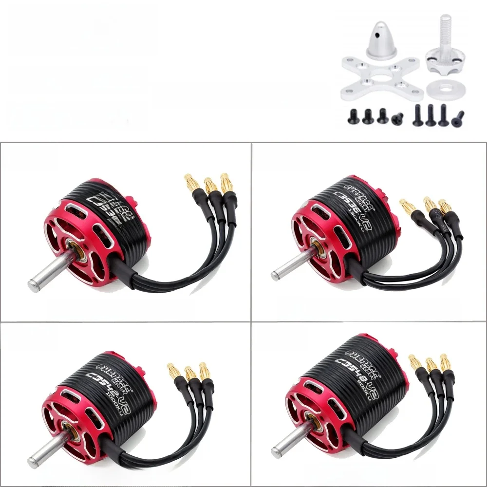 SURPASS HOBBY-Moteur sans Balais pour Avion RC, Pièces de Modèles, V2 C3530 C3536 C3542 C3548