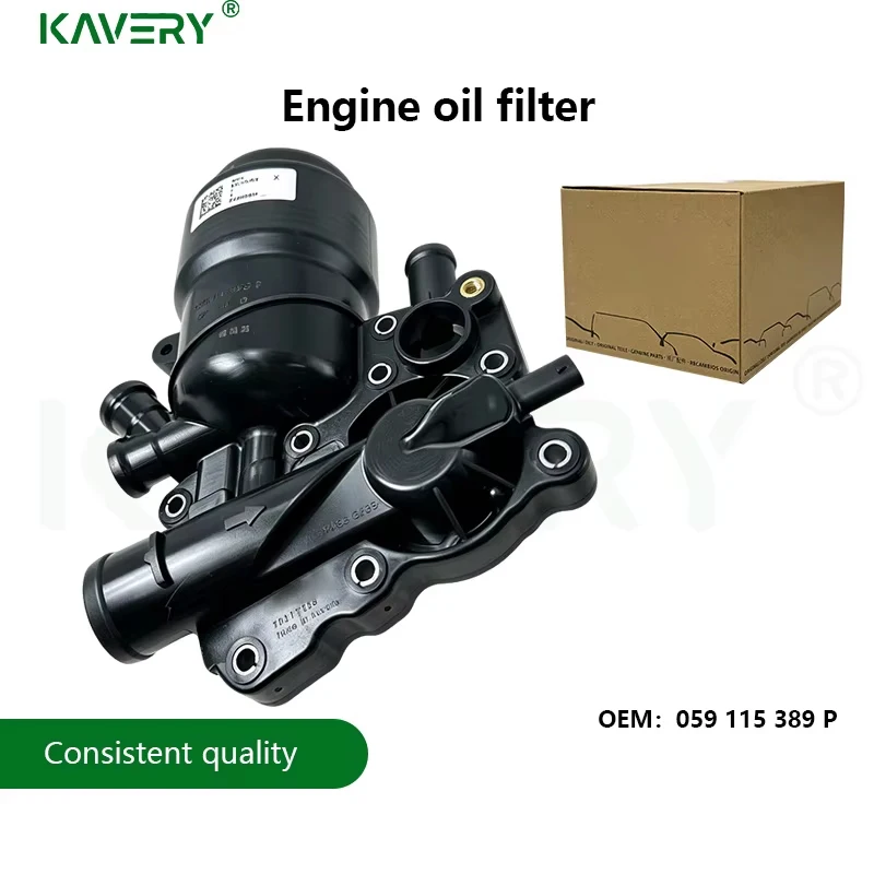 

For 1pc Plastic version 059115389P 059115389K Engine Oil Cooler Filter Housing Q5 Q7 A4 A6 A7 A5 059115389k
