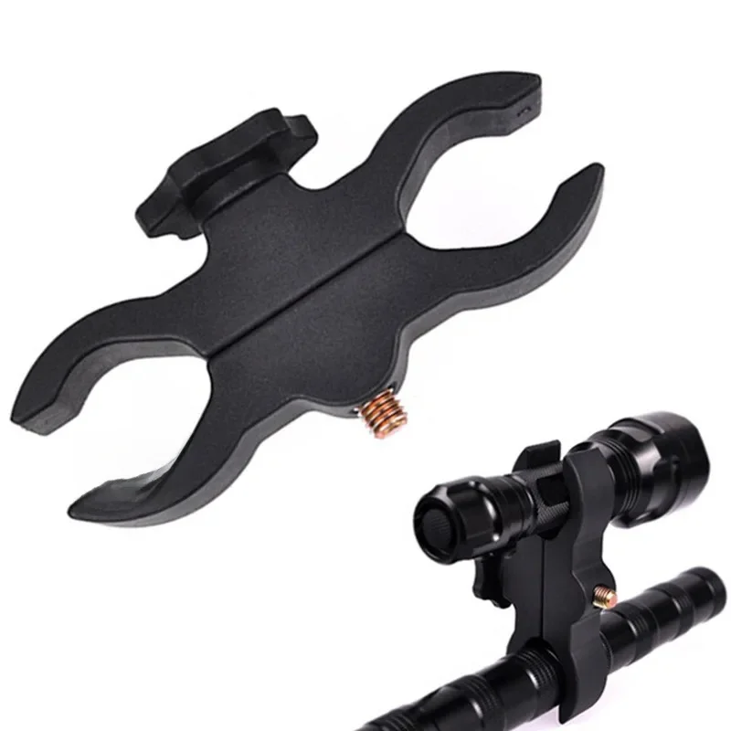 Support de montage de lampe de poche LED, mise à niveau, support de torche Flash, pince de lumière avant, lanterne tactique, accessoires pour pistolet de chasse
