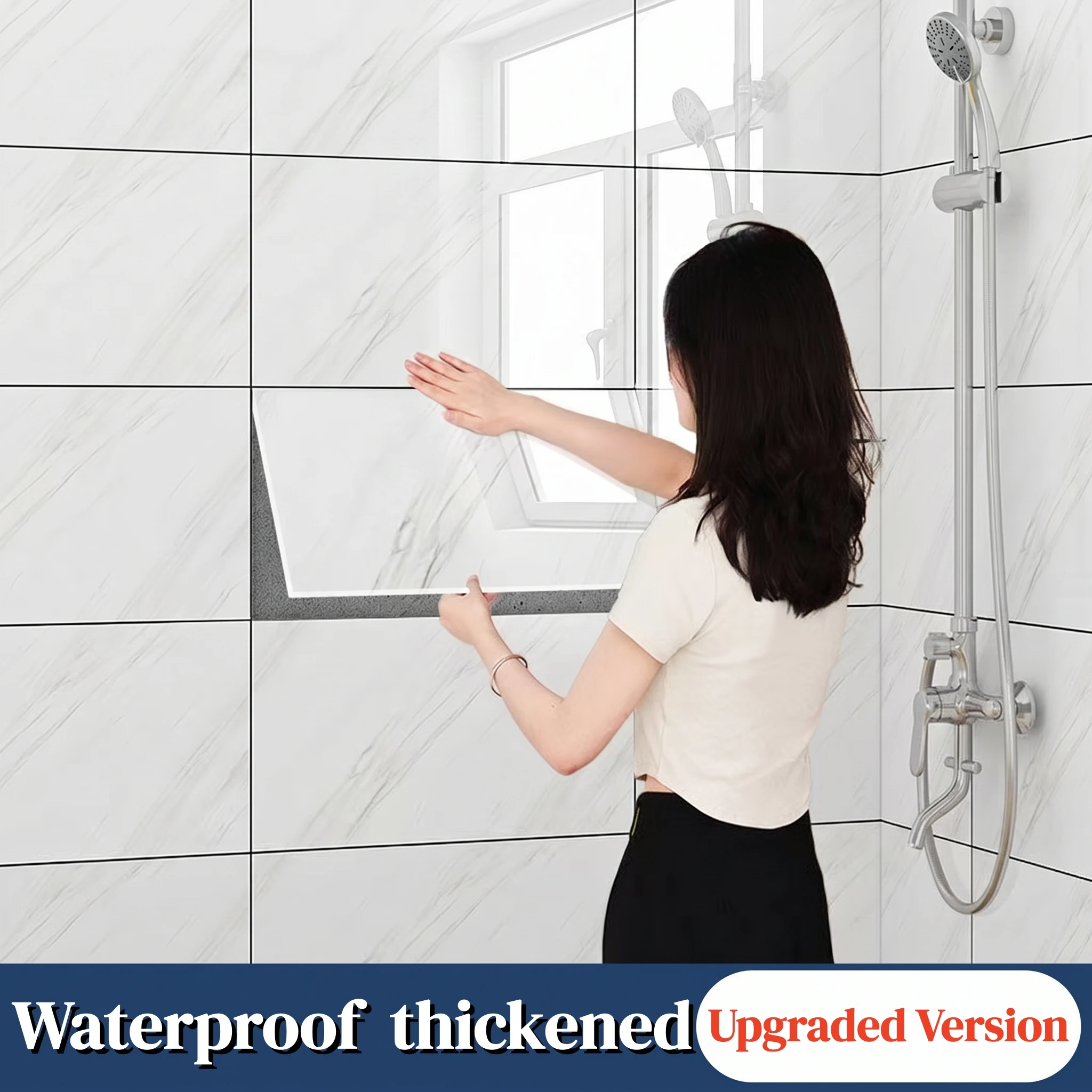 Marmor-PVC-Tapete, 30 cm x 60 cm, 10–20 Stück, selbstklebender, wasserfester, schmutzabweisender Wandaufkleber für Schlafzimmer, Wohnzimmer, Dekoration