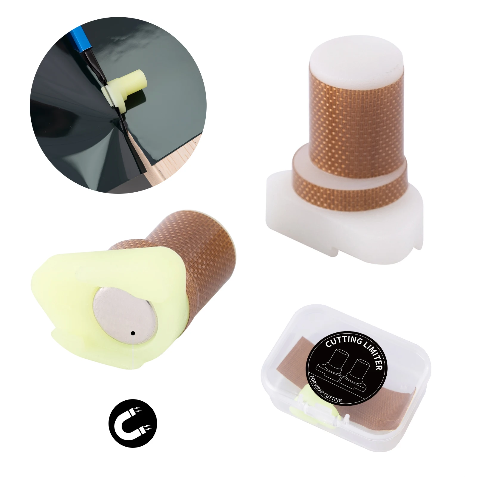 YLWRAP Car Wrapping Tools PPF Cutter Tools Precision Edge Trimming Tool for Utility Knives PPF Installation Tool Car Wrap Kit