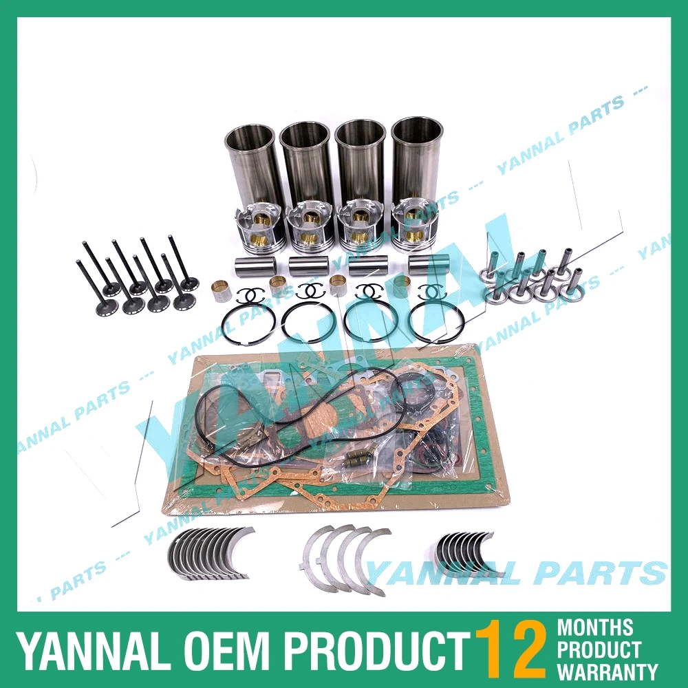 For Caterpiller 3054C C4.4 Backhoe Loader 416F 422F 428F Overhaul Rebuild Kit