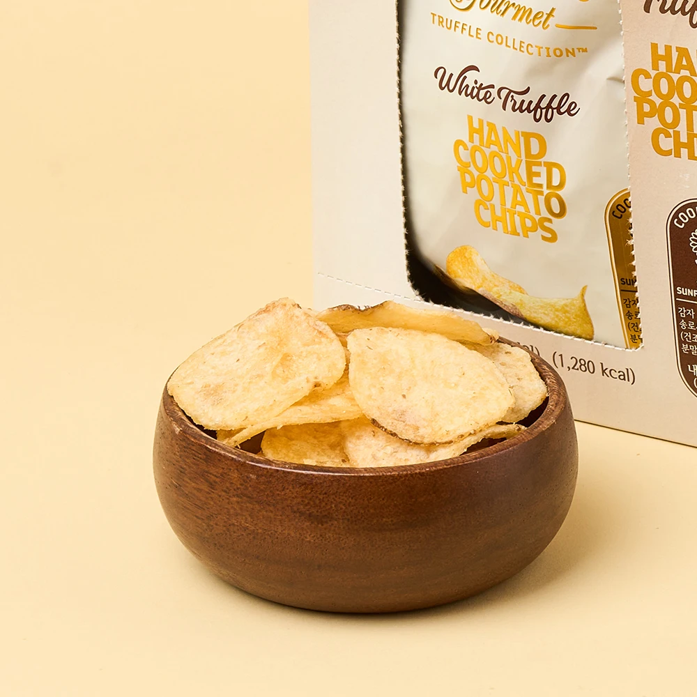 رقائق هانترز هونترز بيضاء من رقائق بوتاتو الممتازة ، 25 جم × 10 #2