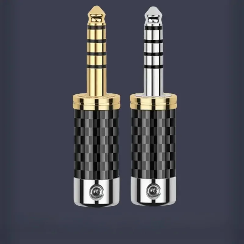 Złącze audio 4,4 mm 4,4 gniazda wtyczka słuchawek złoto rod 5-biegunowe lutowanie DIY NW-WM1Z NW-WM1A MDR-Z1R zacisk głośnikowy — zdjęcie produktu 7