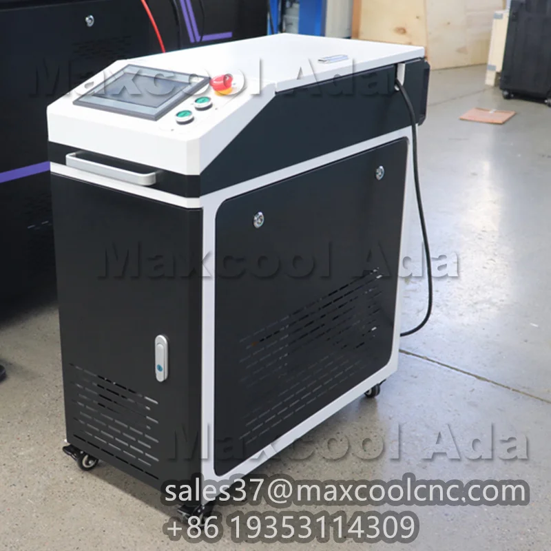 Pulse Laser Cleaning Machine With No Damage For Wood Cloth Leather Nonmetal Materials Laser Cleaner