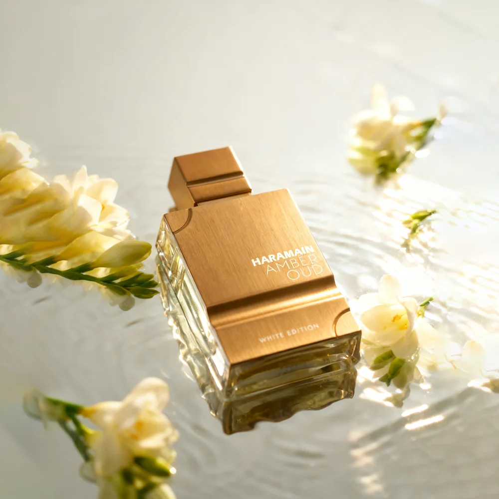 عطر Haramain Style Amber Oud White Edition Eau De Parfum للجنسين، كولونيا فاخرة تدوم طويلاً للرجال والنساء #5