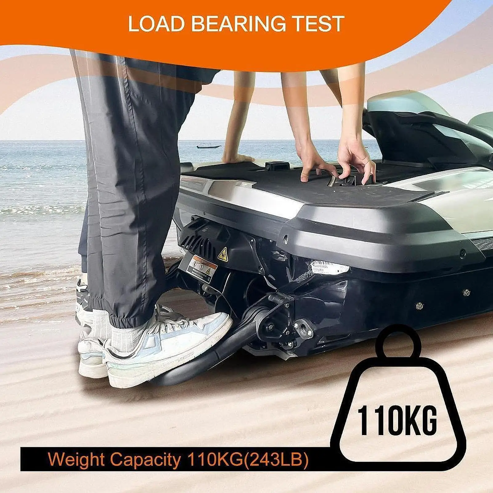

Boarding Ladder Plastic 52x31cm Heavy Duty for RXT RXT-X GTX WakePro GTI GTR RXP-X Watercraft Reboarding Ladder Step Accessory