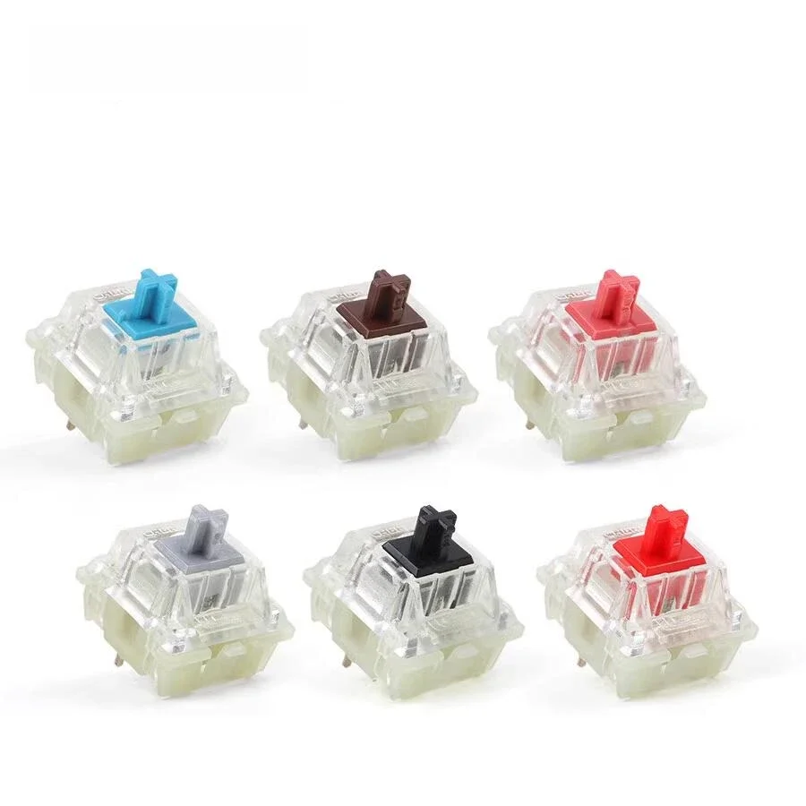 Original Brand NEW Cherry MX Mechanical Keyboard Switches Silver Red Black Blue Brown Linear Tactile Cherry Clear SMD RGB Switch