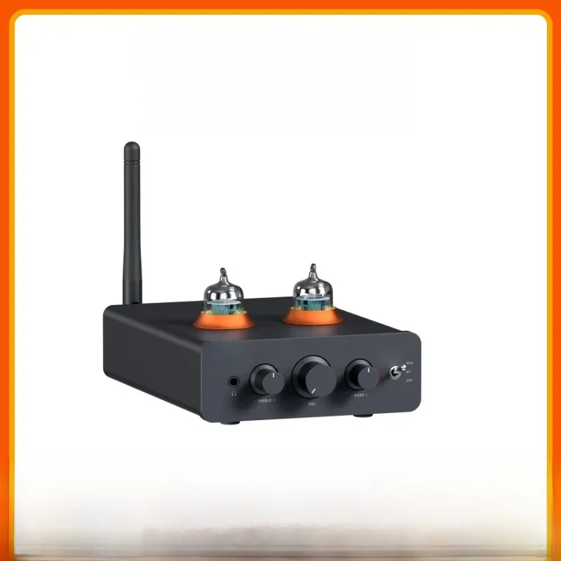 Fosi Audio P3 Bluetooth Buis Versterker Hifi Stereo Voorversterker Ventiel Vacuüm Met Treble & Basklankregeling Met V3 - afbeelding 2
