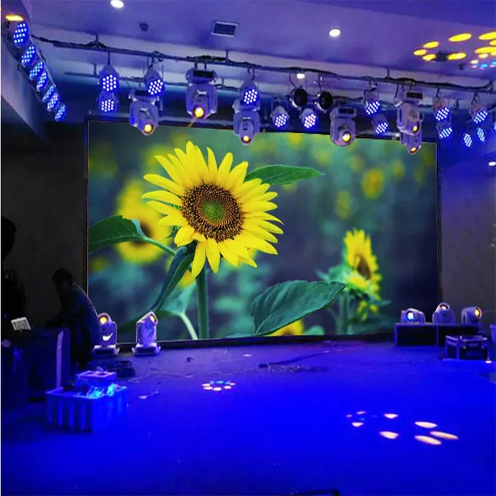 Small spacing HD P2 indoor 256*128mm full color RGB dot matrix LED display module