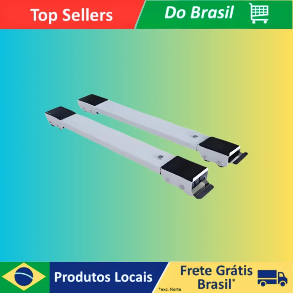Base Amparo com Rodas Regulavel Lavadora de Roupa, Fogão, Geladeira e objetos ate  200 kg