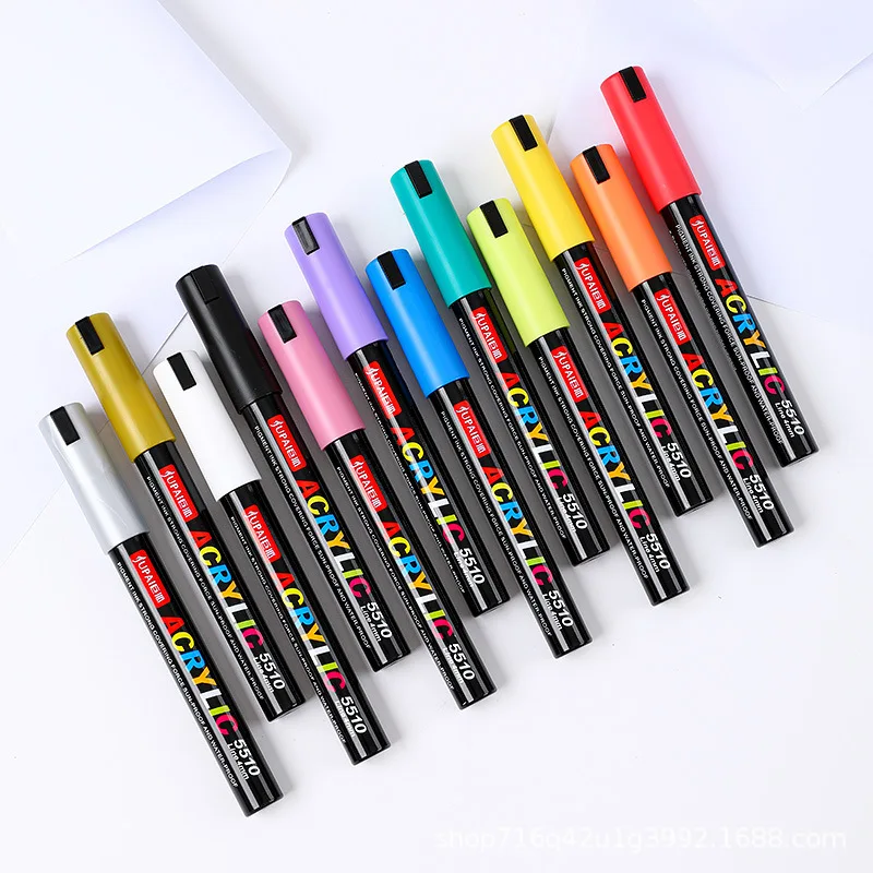 

1Pcs Colors Acrylic Paint Pens Large Capacity 5g Water-based Ink Permanent Markers for Drawing Manga Arts and Crafts Supplies