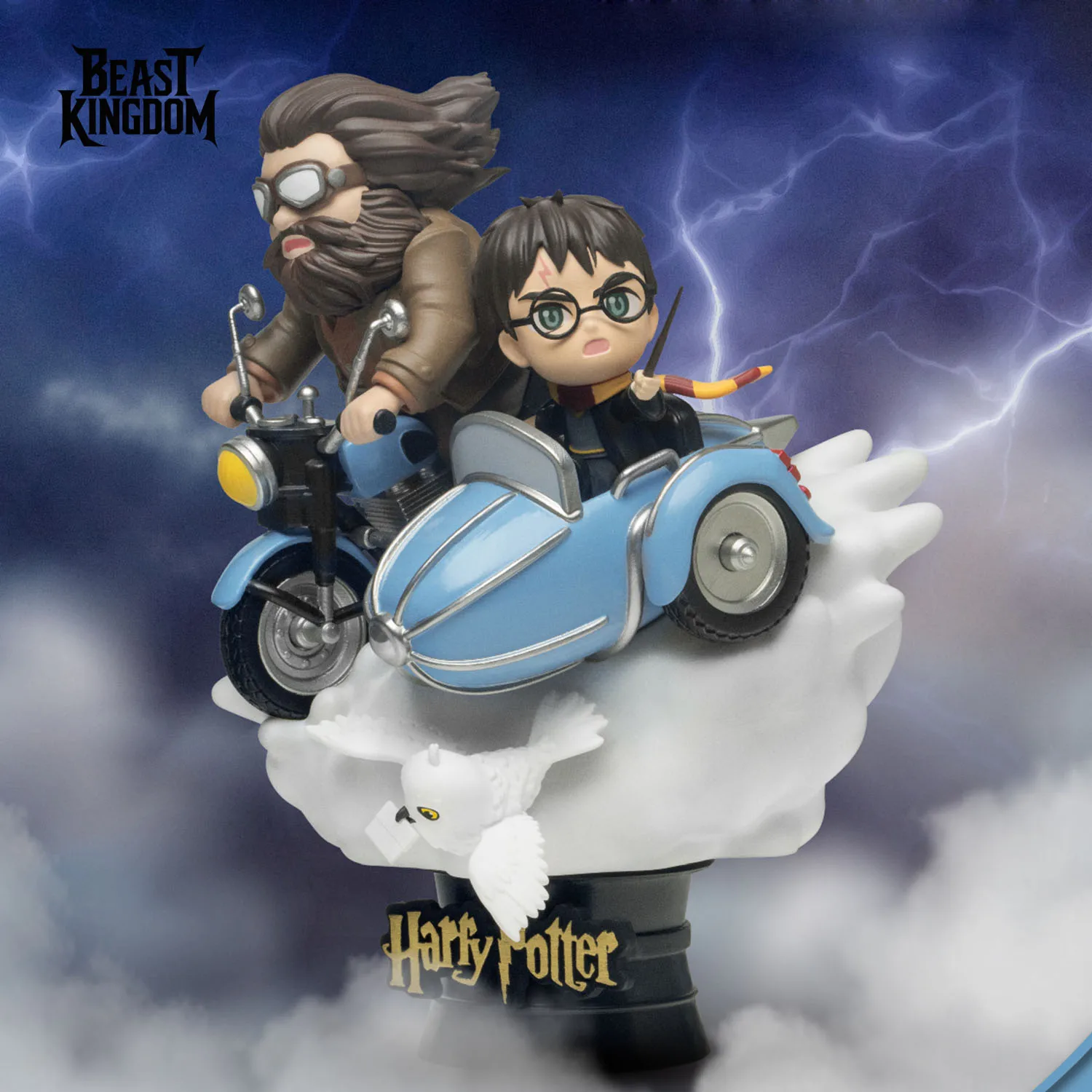 

[Beast Kingdom] Официально лицензированная коллекционная фигурка/настольное украшение по мотивам Гарри Поттера - Побег от Думмердейков, 1 шт.