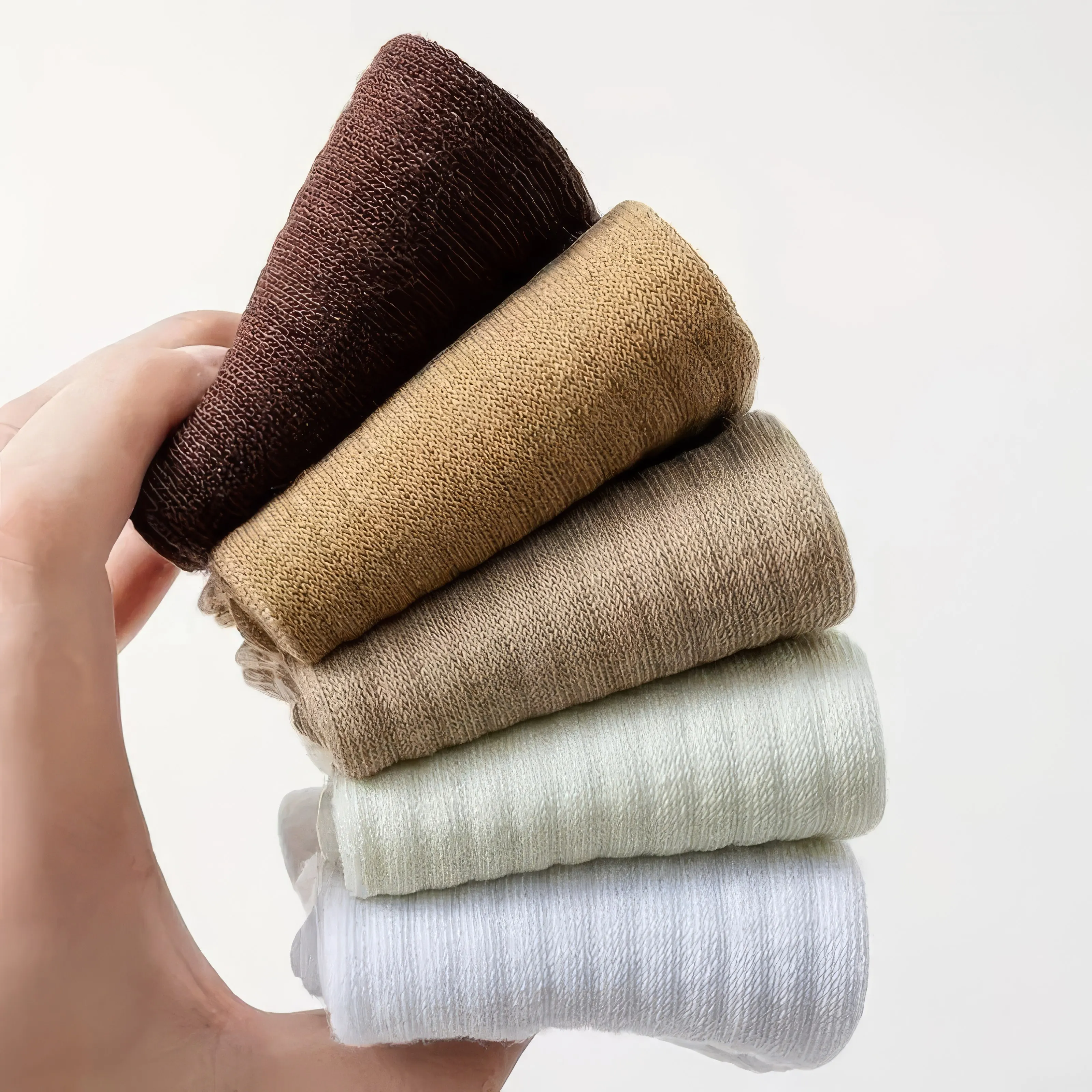 20 paar antislip kaki sokken, ademende en elastische stof voor veiligheid, geschikt voor schoolsportscènes