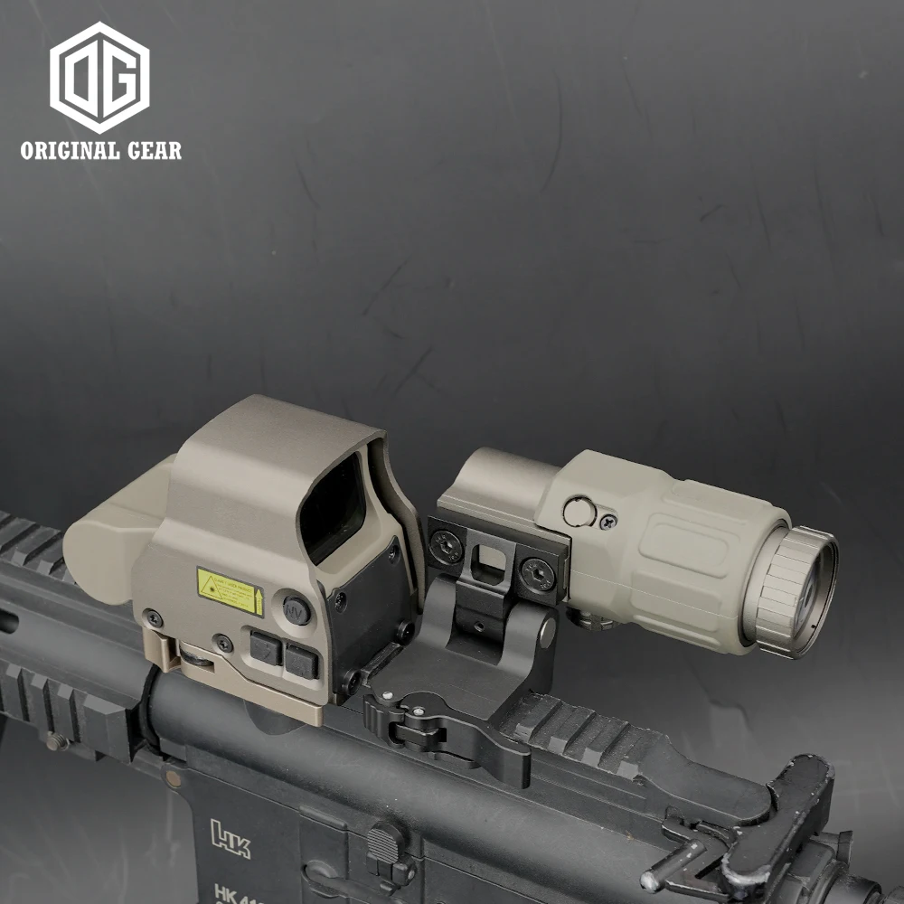 Tactical G33 3x Magnifier Scope High Quality with Full Logo Marking For Hunting Airsoft