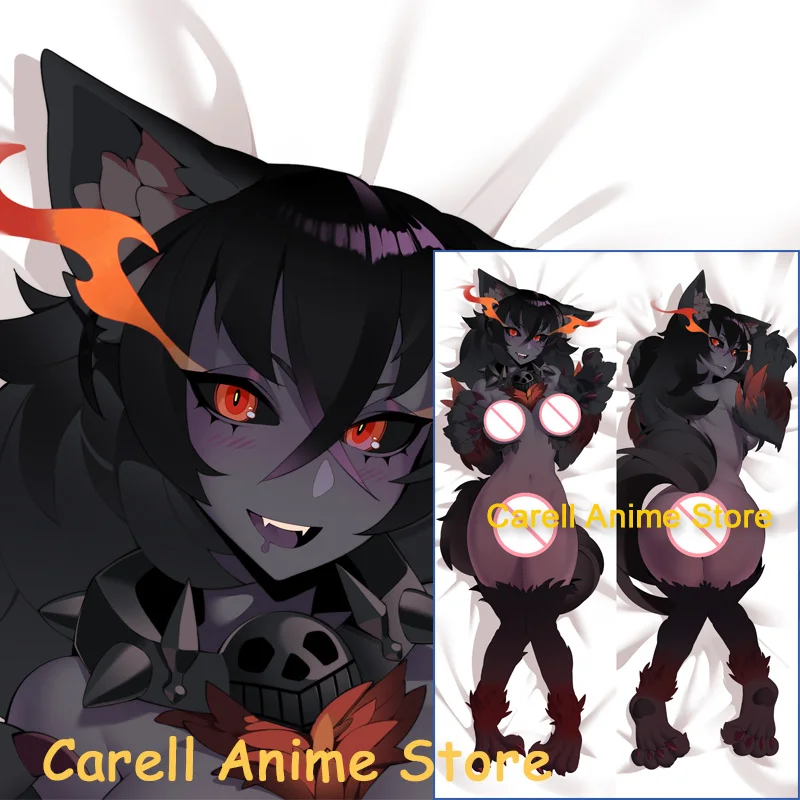 

Dakimakura Anime Hellhound (monster girl encyclopedia) Double-Sided Print Life-size Body Pillow Cover