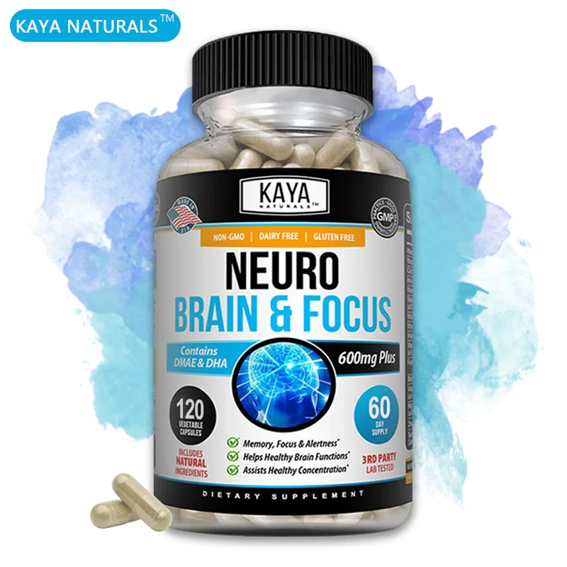 

Neuro Brain & Focus Supplement - Healthy Memory Function, Clarity Nootropics Supplement - for Mental Focus, Cognitive Function