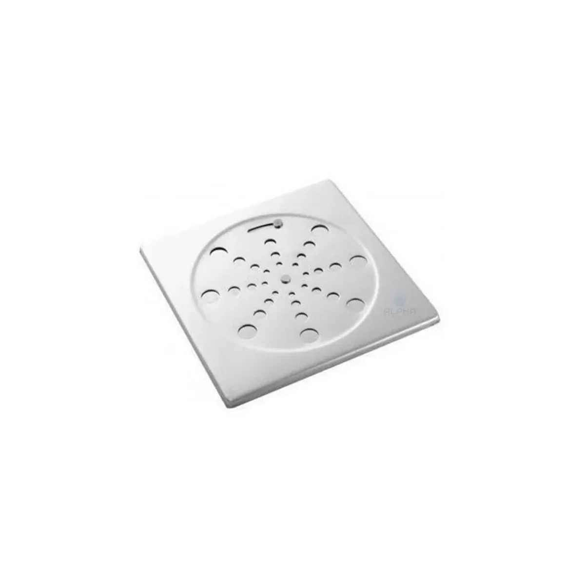 Tampa Ralo Grelha Quadrado Banheiro 10x10cm Inox Cromado Abre E Fecha TQ05