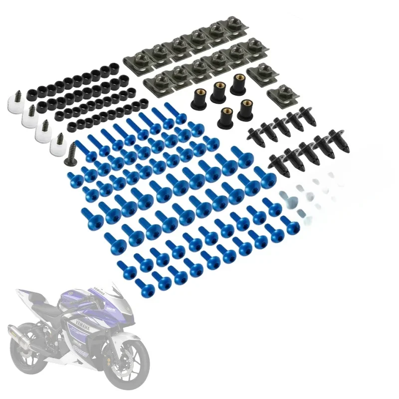 Complete Kuipbout Moer Schroef Kit Kuipbout Schroeven Voor Yamaha TDM 850 900/EEN TMAX 500/530 SX/DX SRV250 SRX 400 600 TDR250 - afbeelding 2