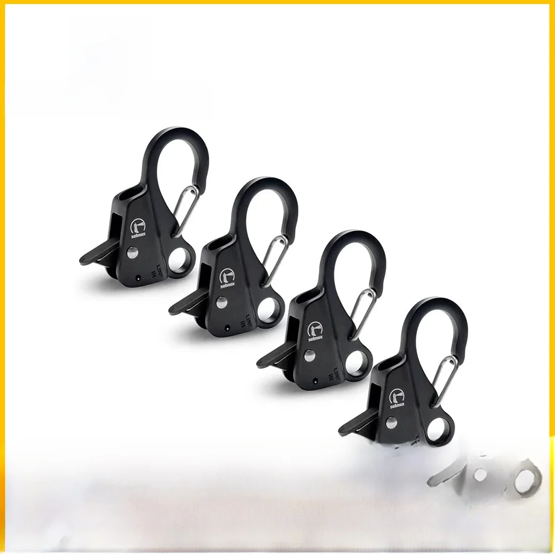 Roestvrijstalen bootfenderclip Bootfender Quick Release Clip Bootbumper voor aanmeren Ideaal voor aanmeren van boten Jachtfittingen - afbeelding 2