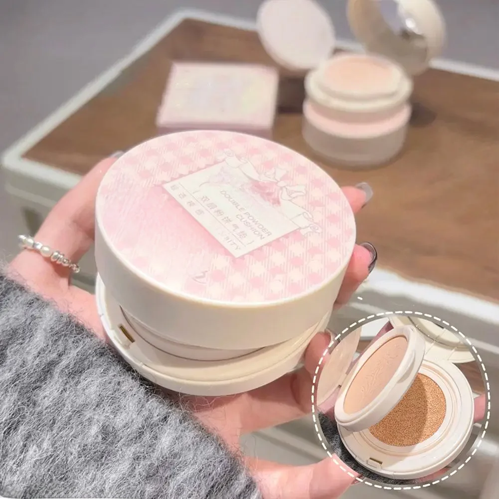 PMurcia-Palette de fond de teint en poudre et coussin, crème pour le visage, cosmétiques tout-en-un, base de couverture complète, 2 en 1, L9V7, 256