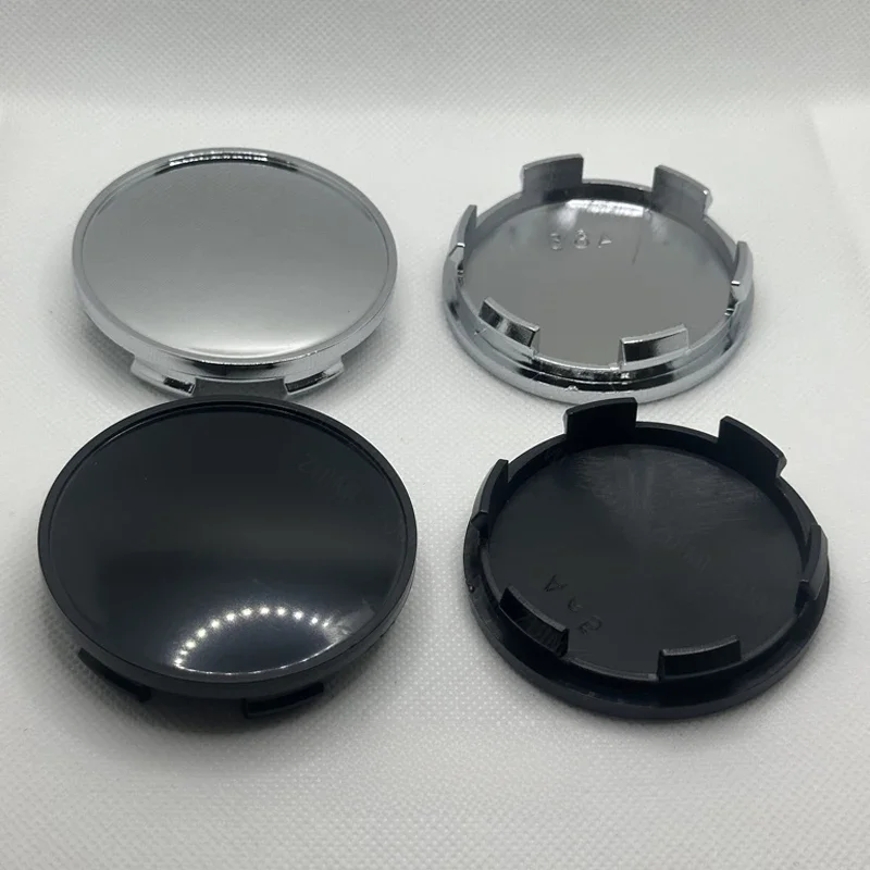 4 pièces 65mm capuchon central de roue roues pneu voiture roue Center capuchon ensemble véhicules couverture pratique Durable haute qualité Auto accessoires