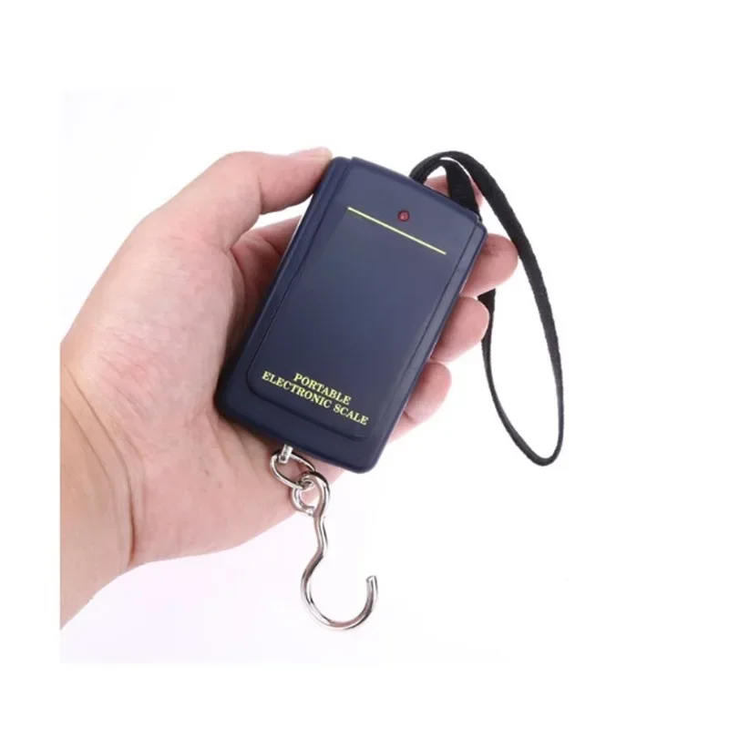 Balança eletrônica digital sem luz de fundo Sacos de bolha Mini bagagem de pesca Gancho pendurado
