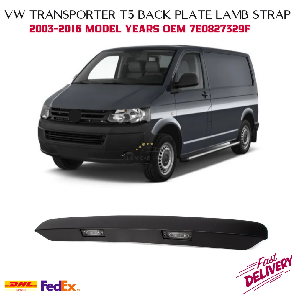 VW Transporter T5 Back Plate Lamb Strap 2003-2016 Model Years OE 7E0827329F 7H0827329 High Quality Auto Parts