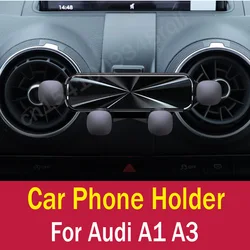 Gravity Car Phone Holder Mobile Cell Phone Support Mount for Audi A3 A1 Accessories