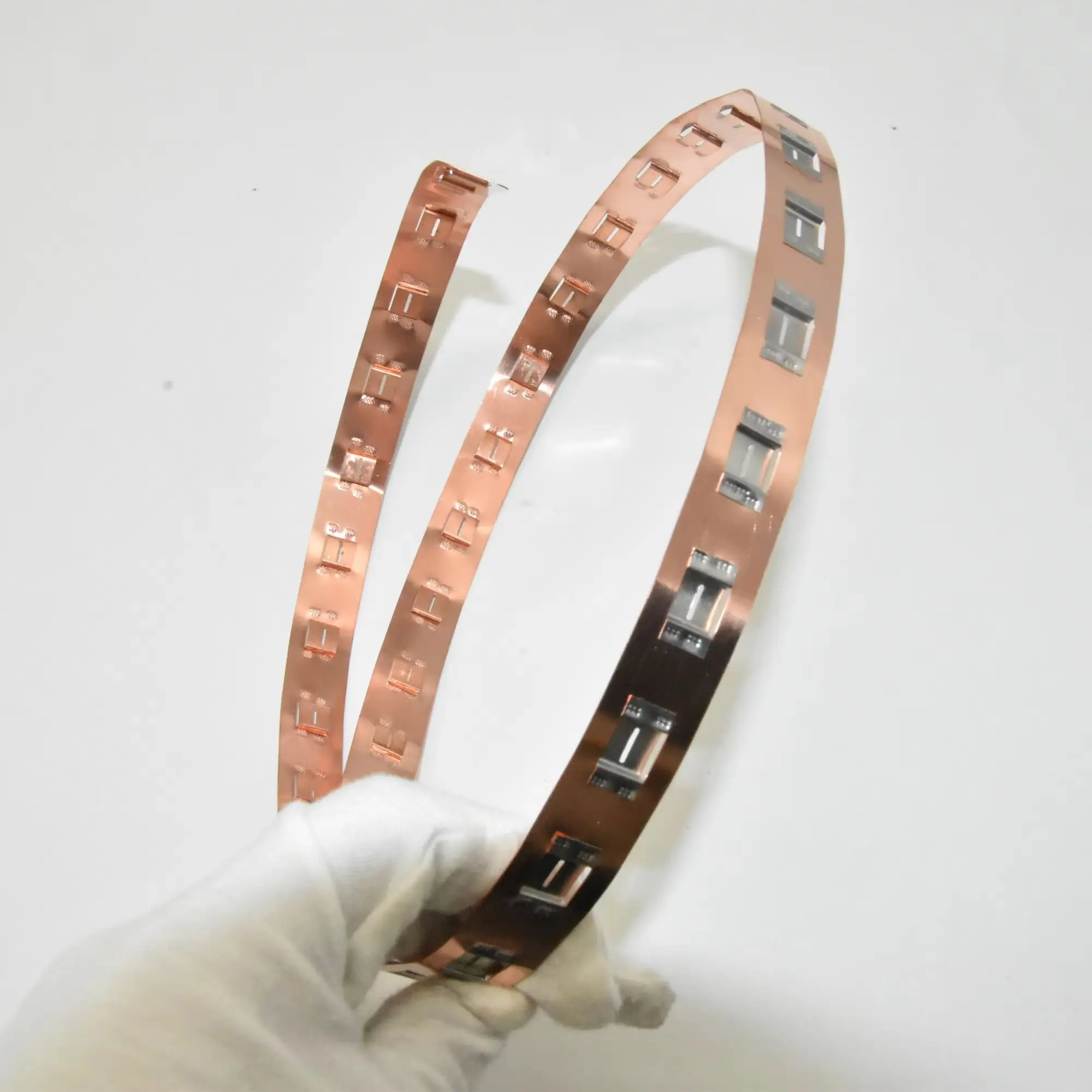 18650 Copper Busbar Anti-oxidation Easy Spot Welding DIY Battery Pack Copper Sheet