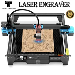 TwoTrees TTS-10 Pro Laser Engraver Stainless Steel Engraving Machine DIY Woodwork Cutting Machine 445±5nm Blue Light Cnc Machine