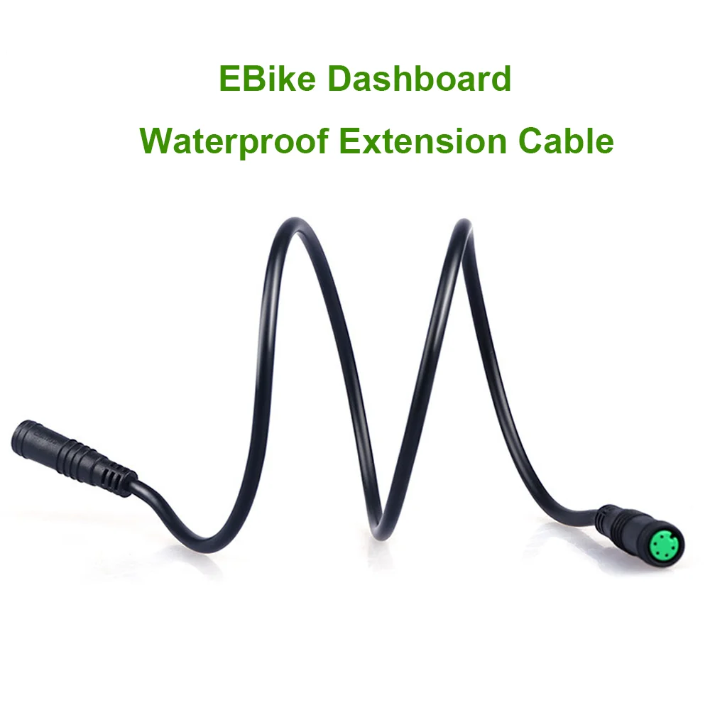 

Bafang Mid-Motor 5-Core Instrument Extension Cable Waterproof Adapter Cable Ebike Speedometer Extension Cable