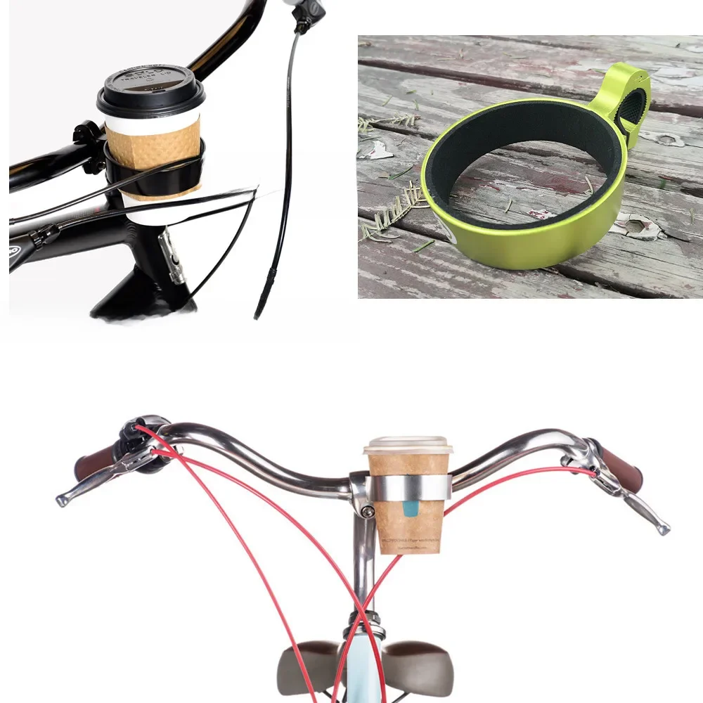 AliExpress shanmashi Outdoor Cycling Aluminum Bicycle Cup Holder Bike Coffee Drinks Cups Milk Tea Cups Holder Handlebar