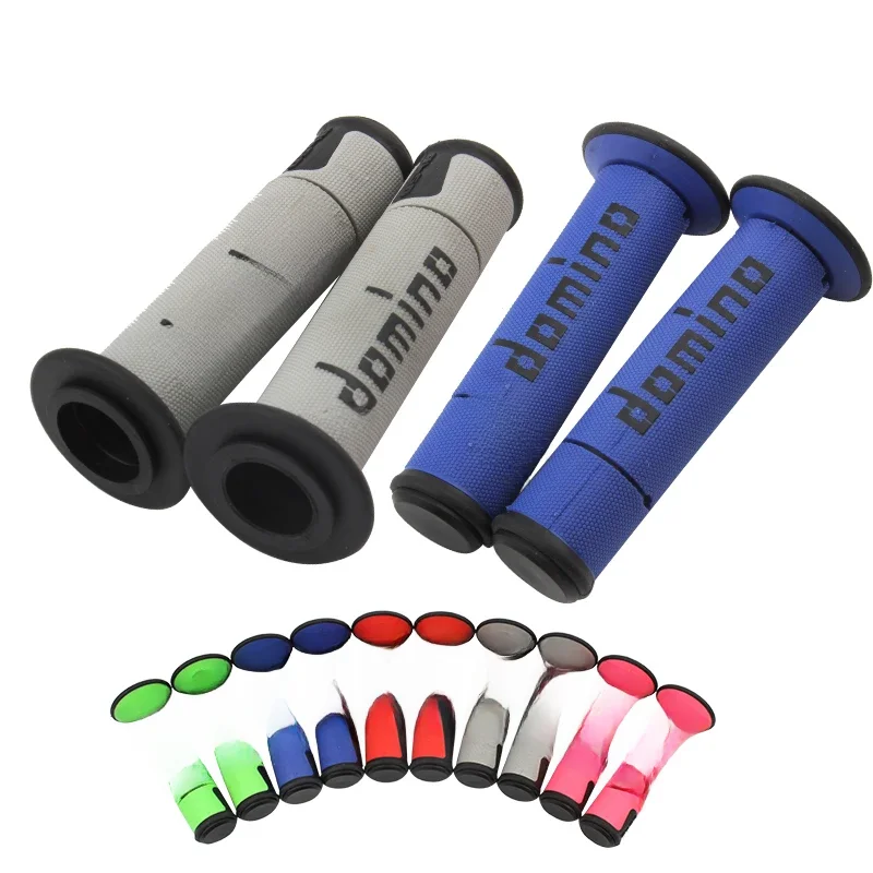 AliExpress ProfesRacing Motorcycle 7/8" 22 24mm Grips Handle Bar For KTM YAMAHA Universal Pit Bike Motocross Motorbike Rubber GEL Domino Grip 5 Colors