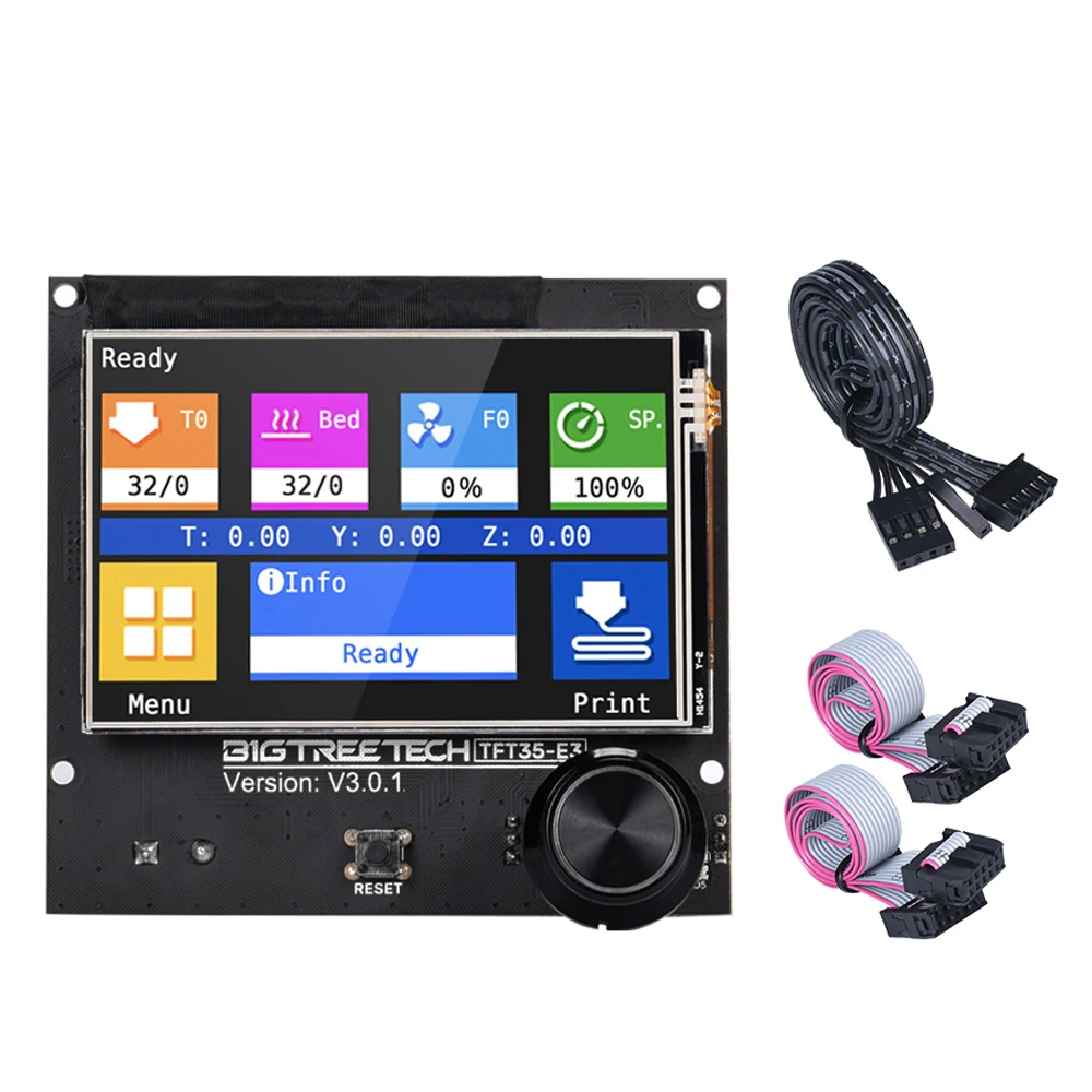 BIGTREETECH TFT35 E3 V3.0 Touch Screen 12864 LCD Display 3d Printer Parts For CR10 Ender3 Upgrade SKR MINI E3 V3.0 Octopus Pro