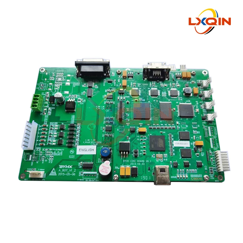 LXQIN BYHX main board for Konica KM512i 8 heads motherboard for Allwin Xuli Human Flora Aprint inkjet printer core board V5.1