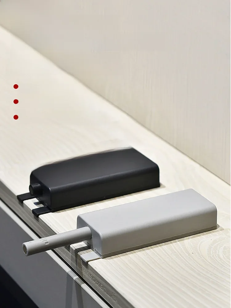 NAIERDI Elektroniczne zatrzaski do szafek, magnesy do szafek Zatrzask do drzwi, wytrzymały magnetyczny zatrzask do szafki Push to Open, uchwyt zamienny — zdjęcie 2