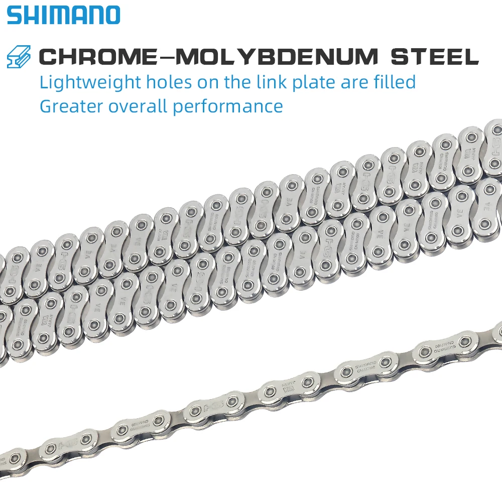 SHIMANO SLX CN-M7100 12-Speed Bicycle Chain NO box 114L Road Bike Chain for 12V DURA-ACE R9200 Folding/Road Bike Original Chain