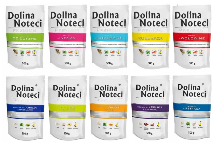 Valley of the Noteć Premium Sachet MIX Flavors 10x500g