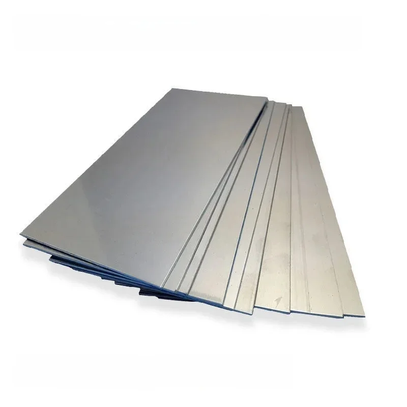 Épaisseur 0.5mm 1mm 1.5mm 2mm 2.5mm 3mm 4mm 5mm 6061 plaque Plate carrée en aluminium feuille d'aluminium bricolage plaque métallique personnalisable