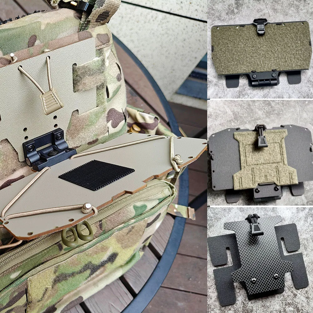 

Tactical Navigation Board Plate Stand ,Universal Molle Phone Holder ,Front Chest Hanging Panel ,for Hunting Activity Gear