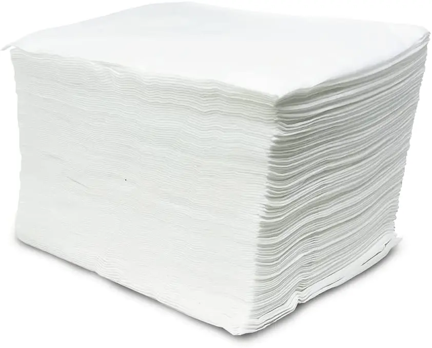 Toallas Desechables Spunlace 30x40 | Pack de 500 unidades | Peluquería y estética, Spa, centros de masaje, Color Blanco