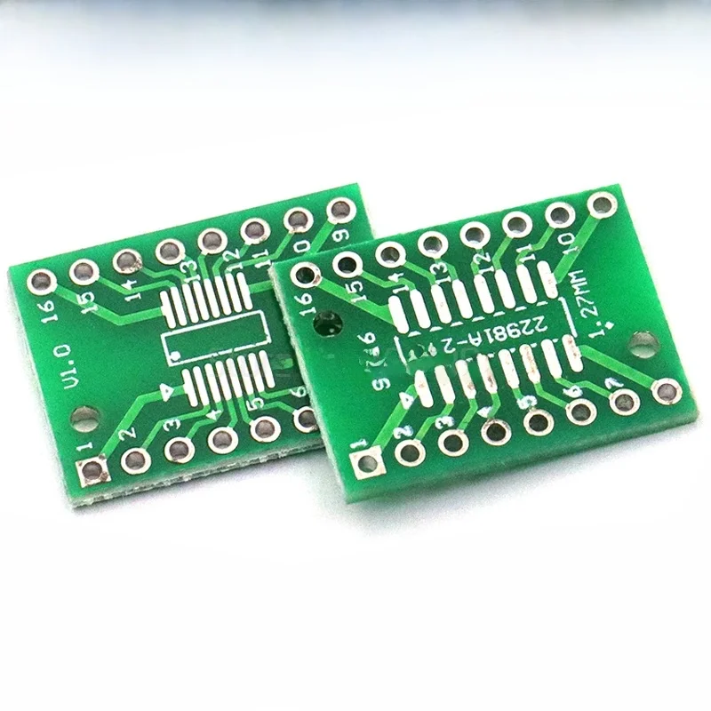 20 sztuk TSSOP16 SSOP16 SOP16 Transfer do DIP16 Adapter IC gniazdo z konwerterem moduł tablicy adaptery płyta 0.65mm 1.27mm — zdjęcie 2