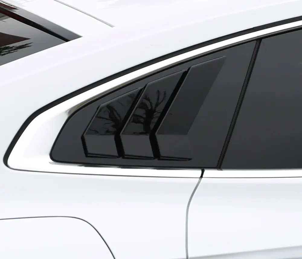 Fit for VW Volkswagen Arteon CC 2017-2021 Car Accessories Rear Triangle Window Shutter Cover Trim 2pcs