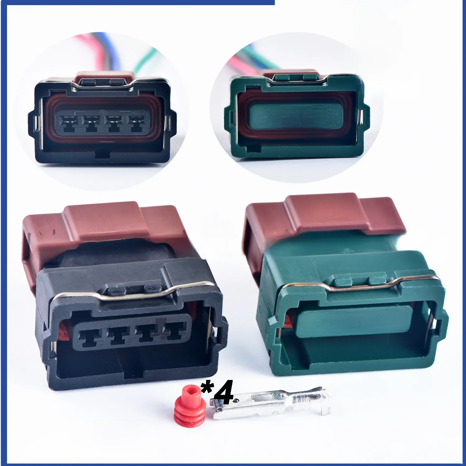 Connecteur 4 Broches pour Toyota 4 AGE 16V TPS Mitsubishi agre24 SR20 MAF EVO Lancer, Prise de Distributeur Proton Wira 1.8 DOHC