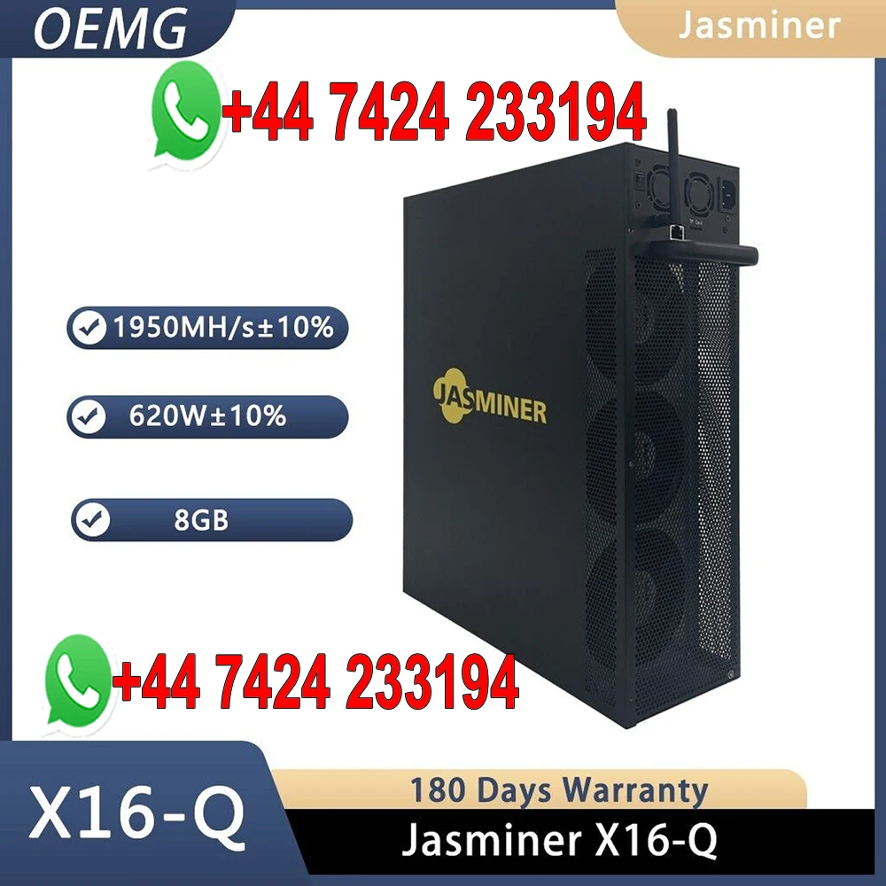 DC BUY 2 GET 1 FREE JASMINER X16-Q ETC Octa ETHW Miner 1950M 620W Ultra Silence Server Wi-Fi Version