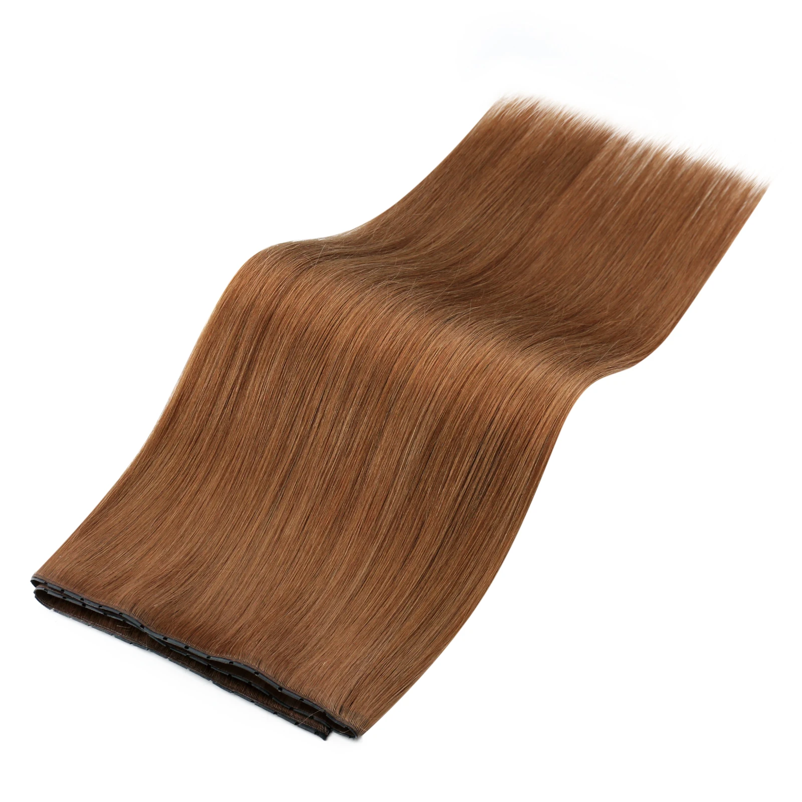 Moresoo Vlinder Inslag Hair Extensions Onzichtbare Pu Gat Inslag Extensions Handgebonden Voeg Volume Dubbelzijdig Genius Inslag Extensions - afbeelding 1