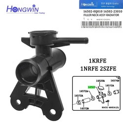 16502-0Q010 16502-23010 Radiator Neck Filling Water Kit For Toyota Belta Ractis ist Yaris Vitz KSP90 1KRFE 1NRFE 2SZFE 1999-2016