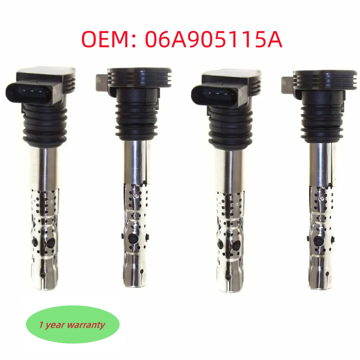 4pcs 06A905115A Ignition Coil For AUDI S4 VOLKSWAGEN PHAETON TOUAREG 06A905115C 06A905115D C1463